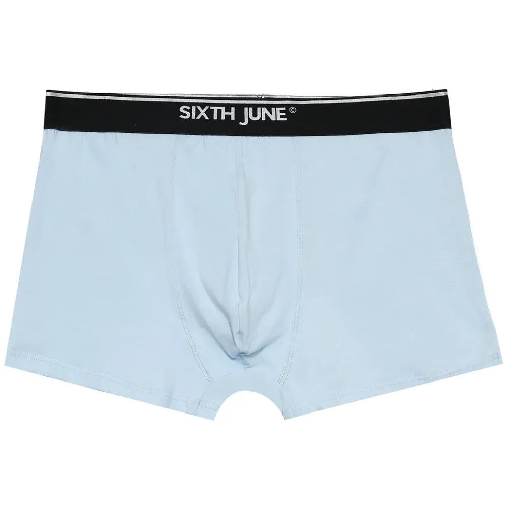 Homme Sixth June Sous Vêtements | Boxer Uni Bande Bleu Clair