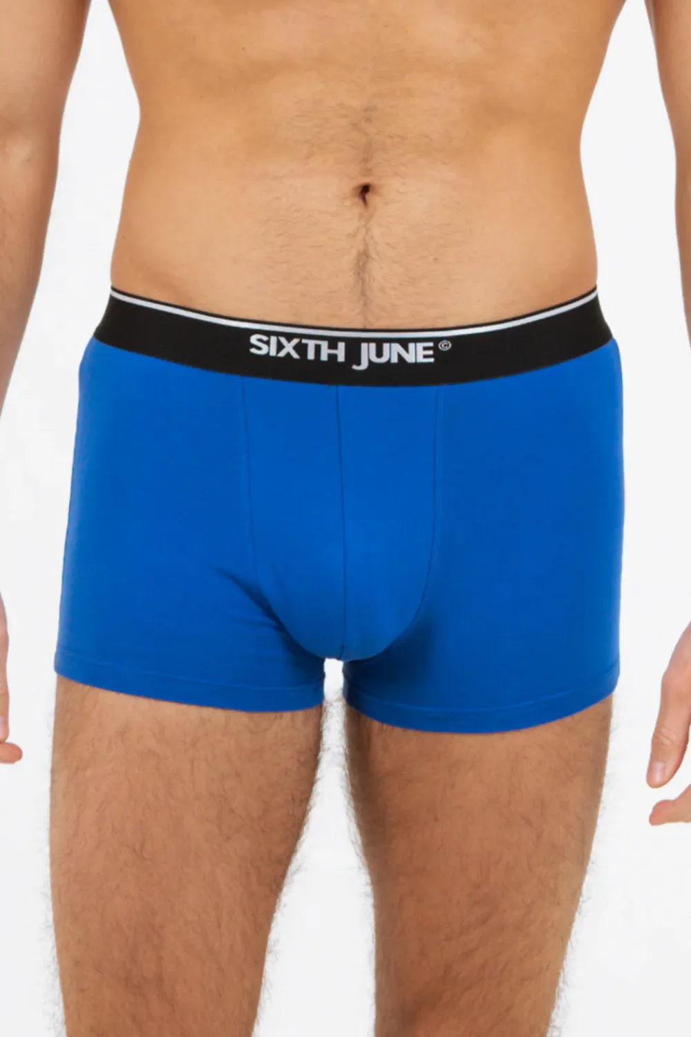 Homme Sixth June Sous Vêtements | Boxer Uni Bande Bleu Fonce