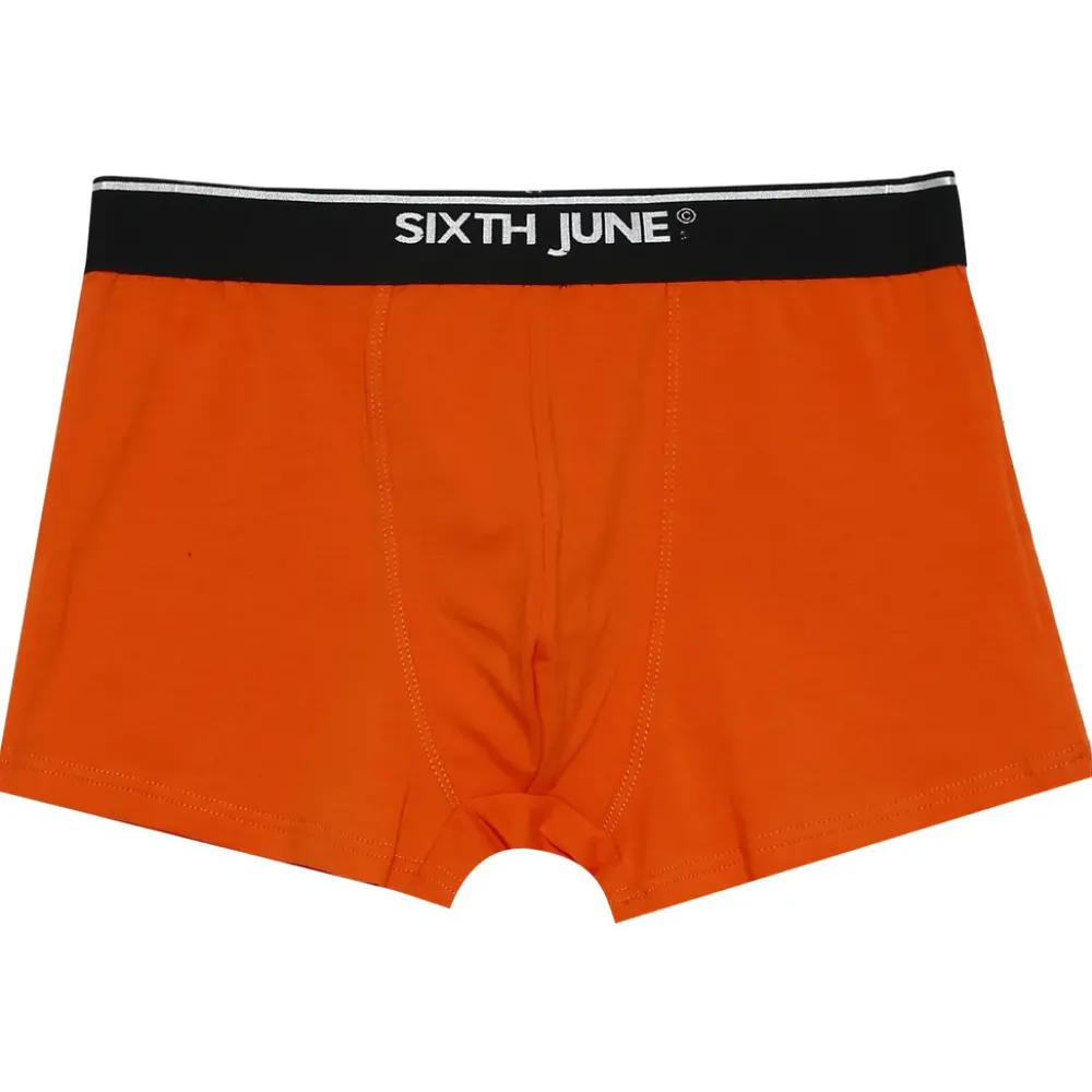 Homme Sixth June Sous Vêtements | Boxer Uni Bande Orange