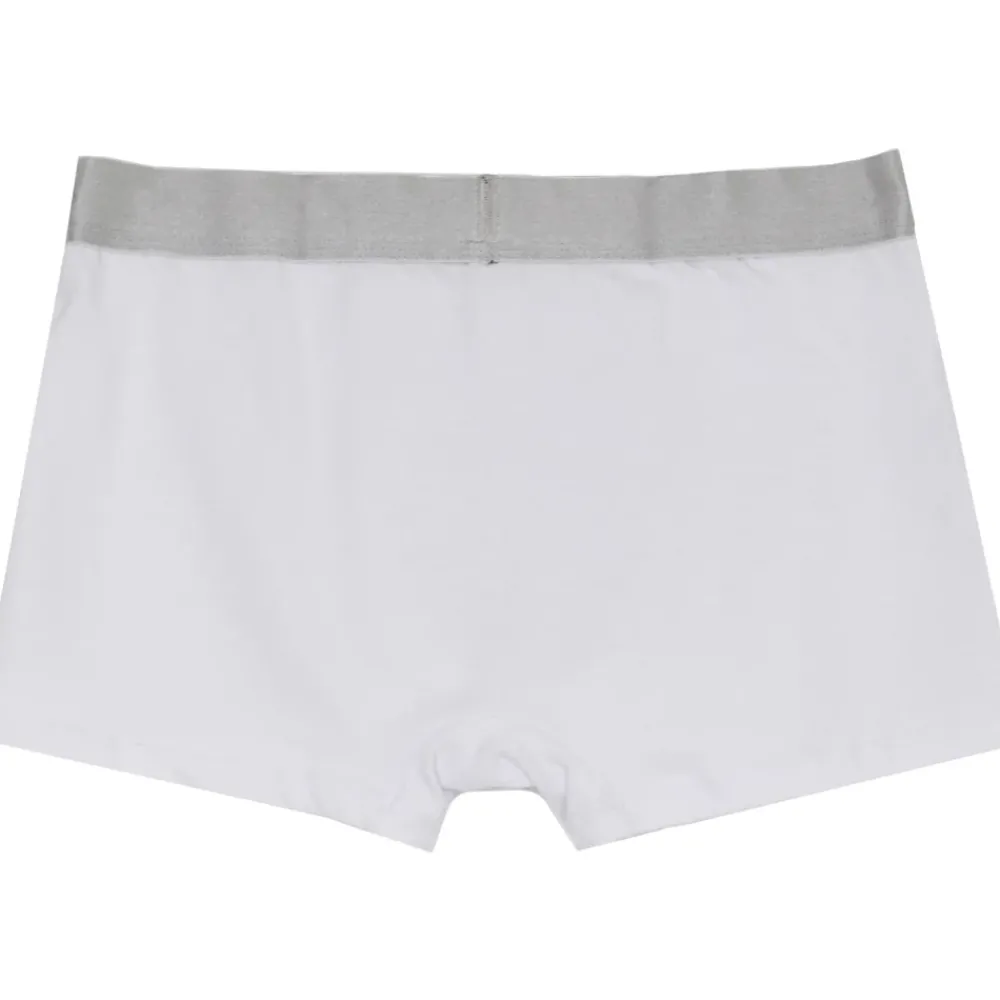 Homme Sixth June Sous Vêtements | Boxer Uni Texte Blanc