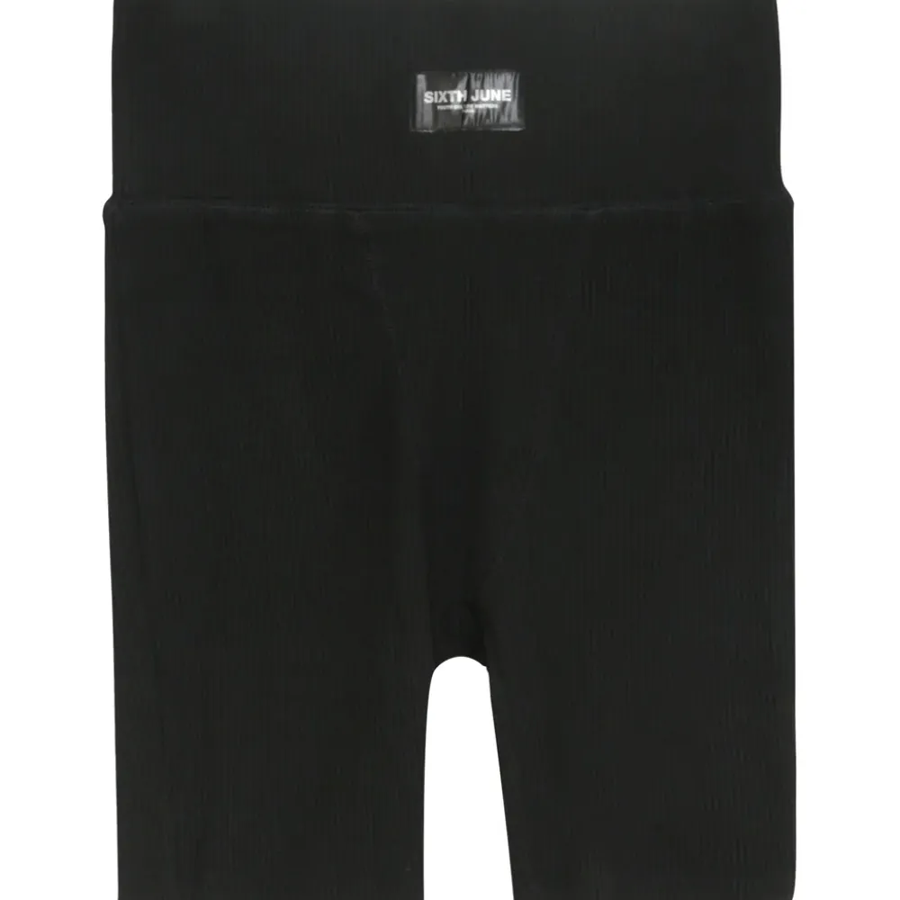Femme Sixth June Shorts | Cycliste Court Cotele Noir