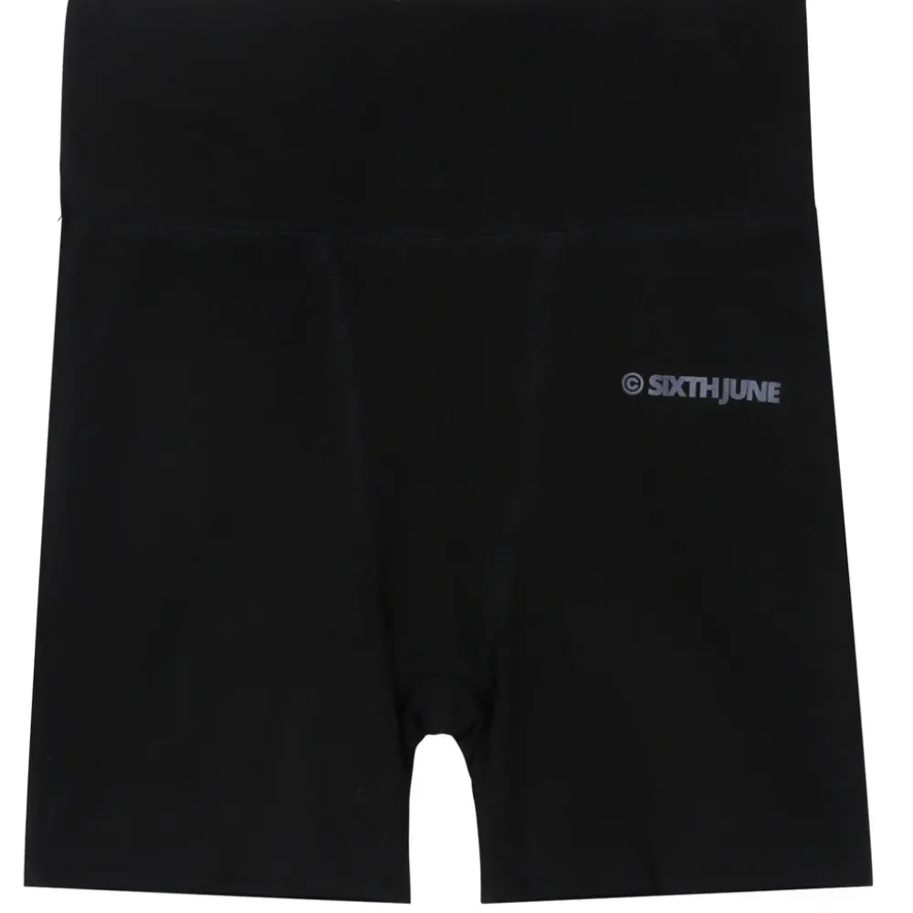 Femme Sixth June Shorts | Cycliste Court Logo Noir