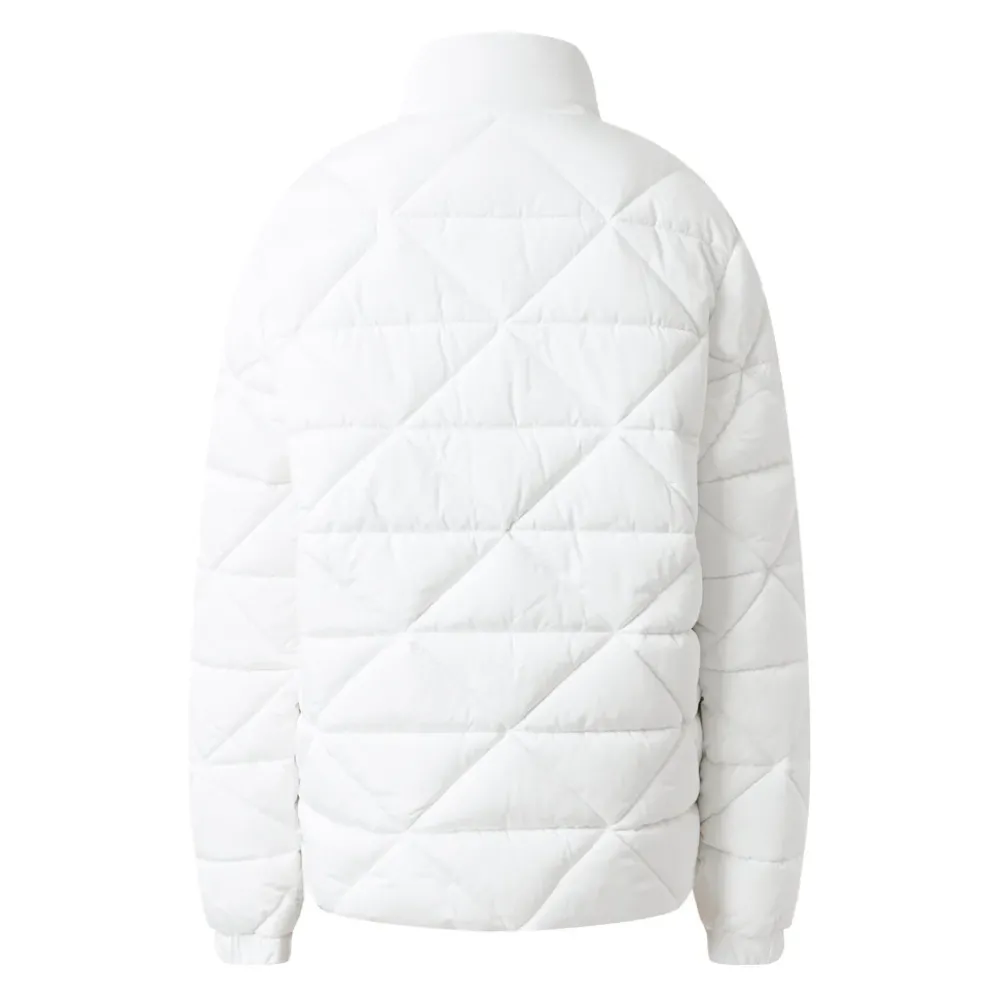 Homme Sixth June Manteaux | Doudoune Matelasse Triangle Blanc