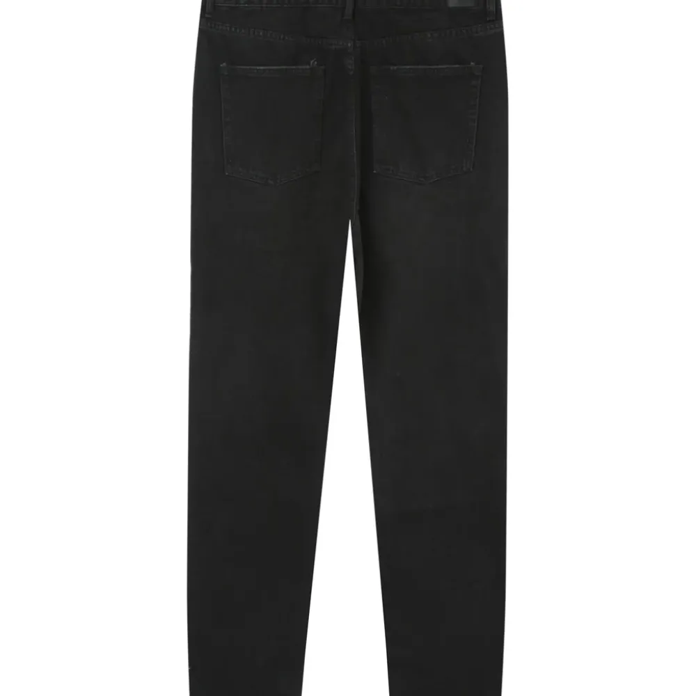 Homme Sixth June Pantalons | Jean Confort Uni Noir