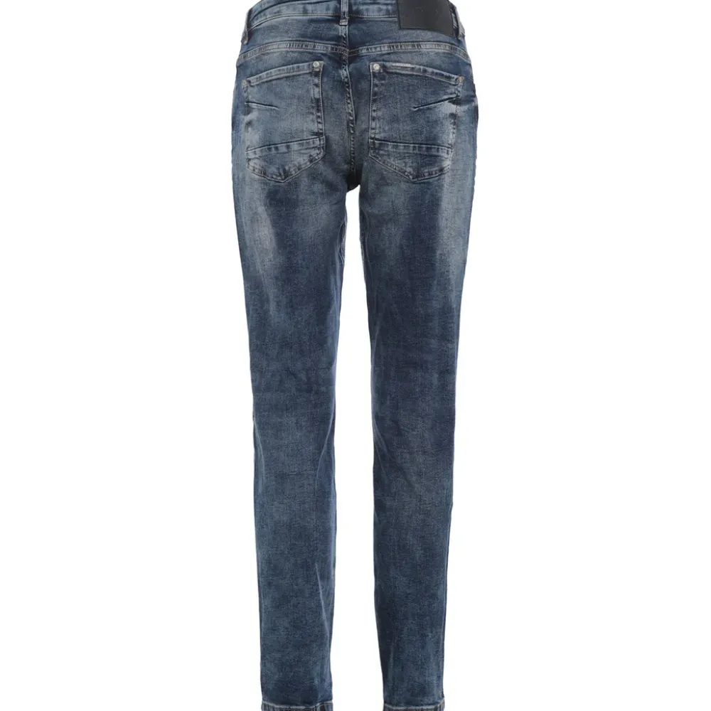 Homme Sixth June Pantalons | Jean Delave Regular Bleu Fonce