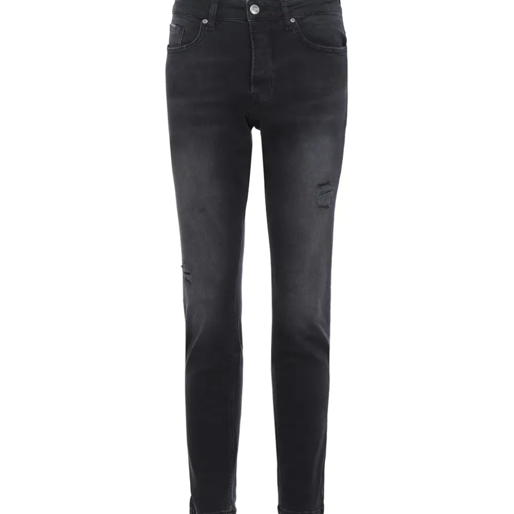 Homme Sixth June Pantalons | Jean Regular Delave Noir