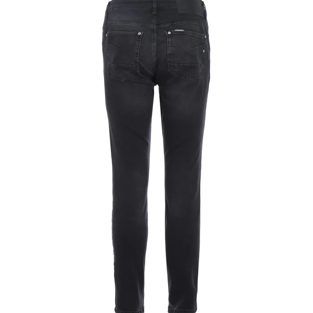 Homme Sixth June Pantalons | Jean Regular Delave Noir