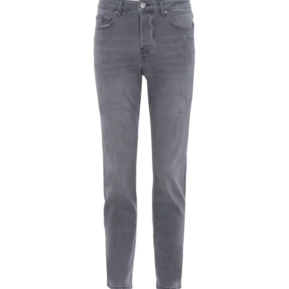 Homme Sixth June Pantalons | Jean Regular Griffe Gris