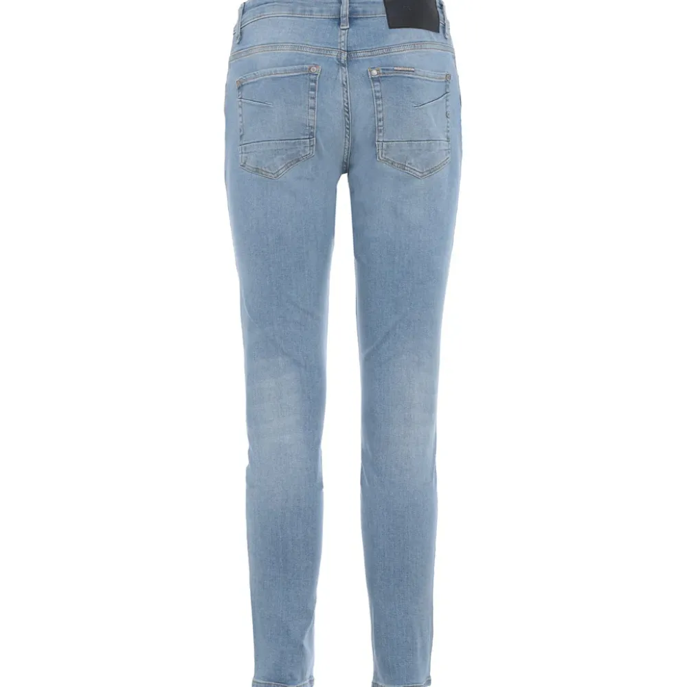 Homme Sixth June Pantalons | Jean Slim Destroy Bleu Clair