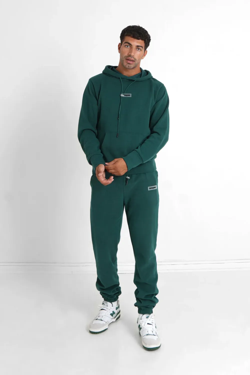 Homme Sixth June Pantalons | Jogging Cotele Cordon Vert Fonce