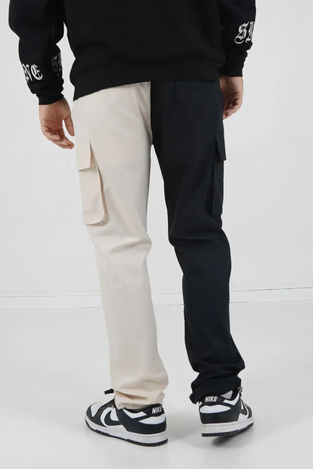 Homme Sixth June Pantalons | Pantalon Cargo Bicolore Poches Multicolore
