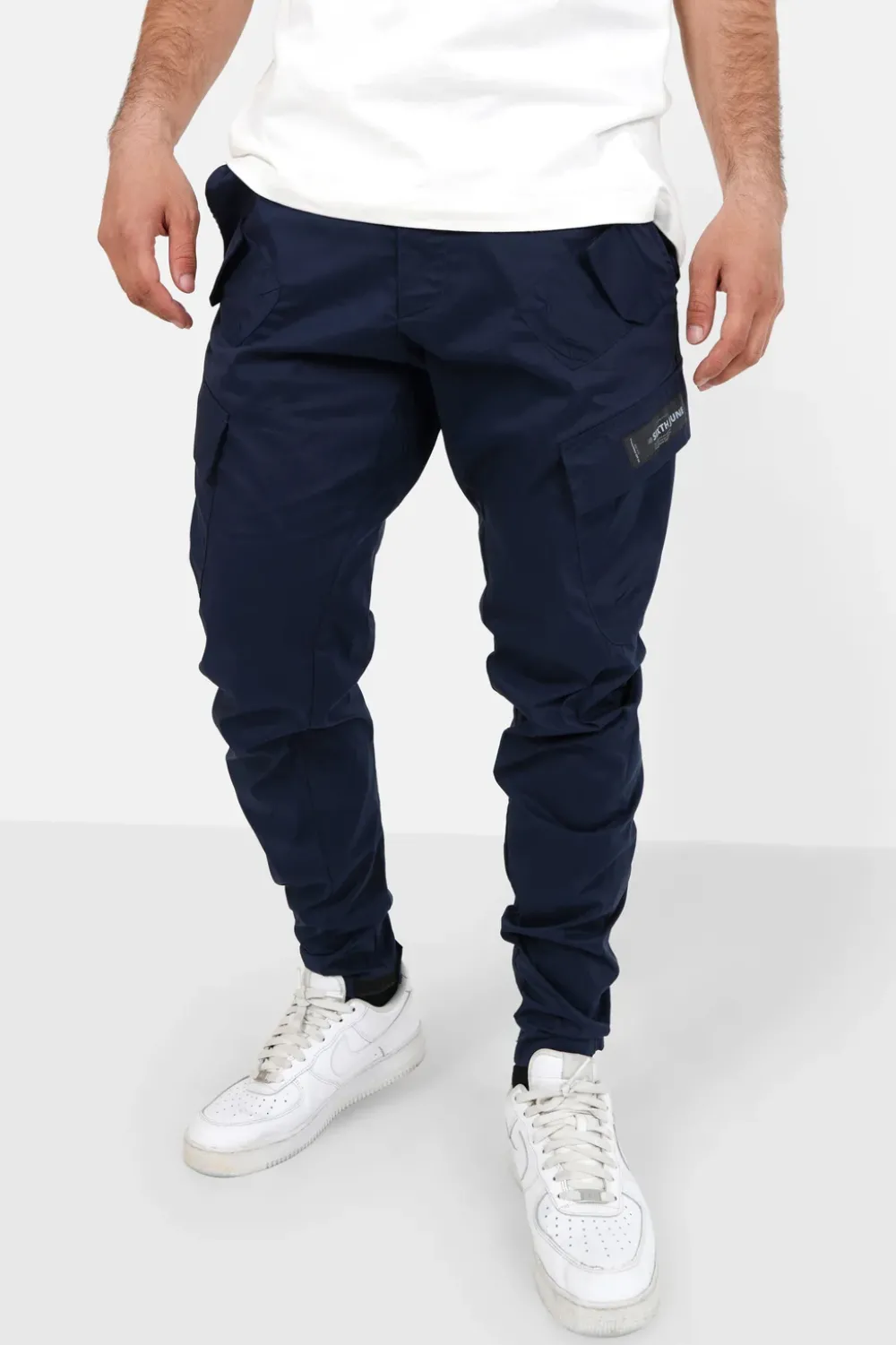 Homme Sixth June Pantalons | Pantalon Cargo Leger Bleu Fonce