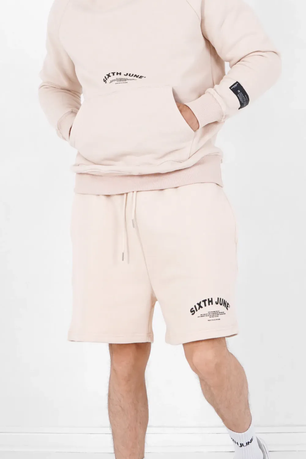 Homme Sixth June Shorts | Short Logo Incurve Beige