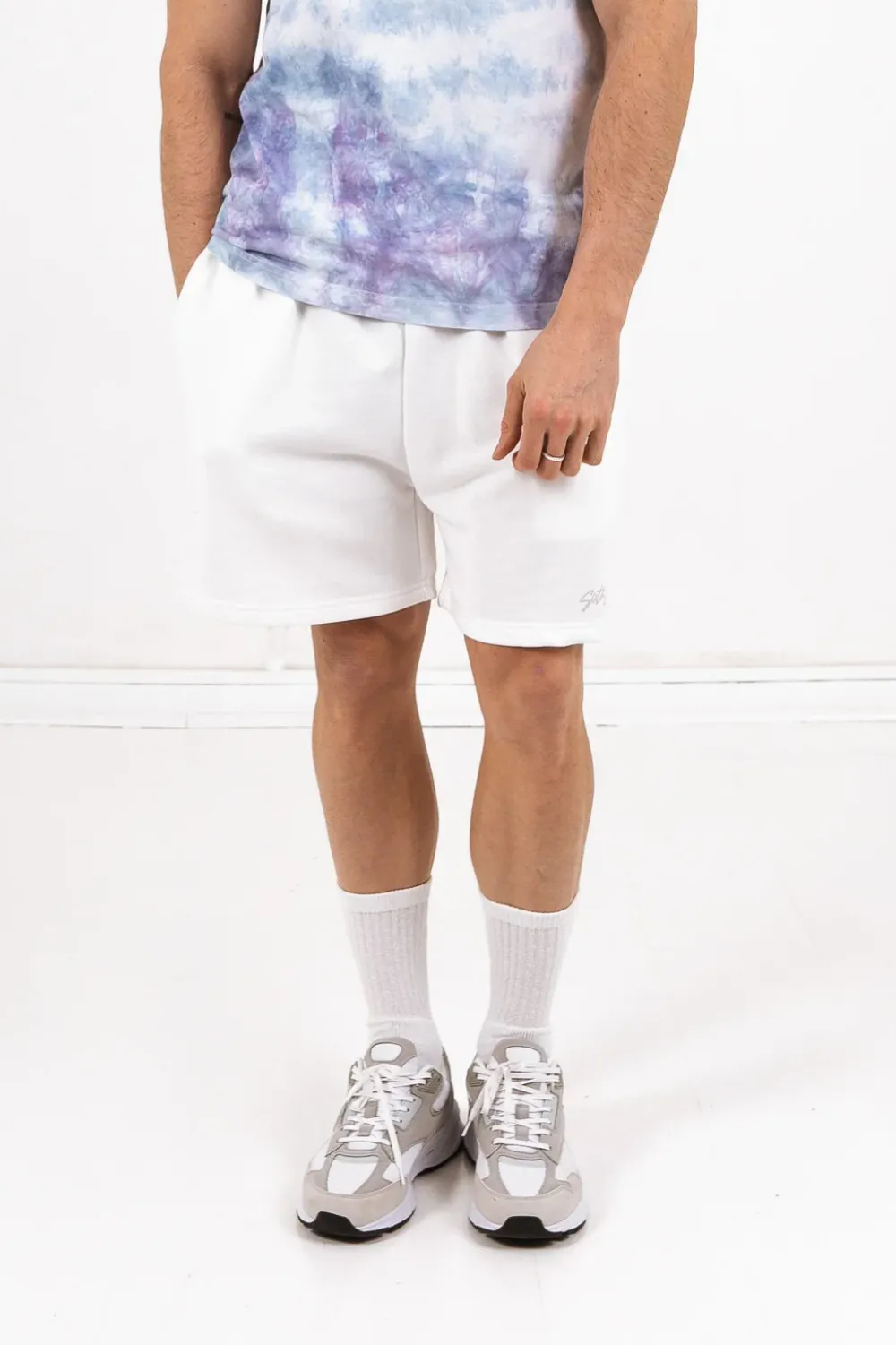 Homme Sixth June Shorts | Short Logo Signature Blanc