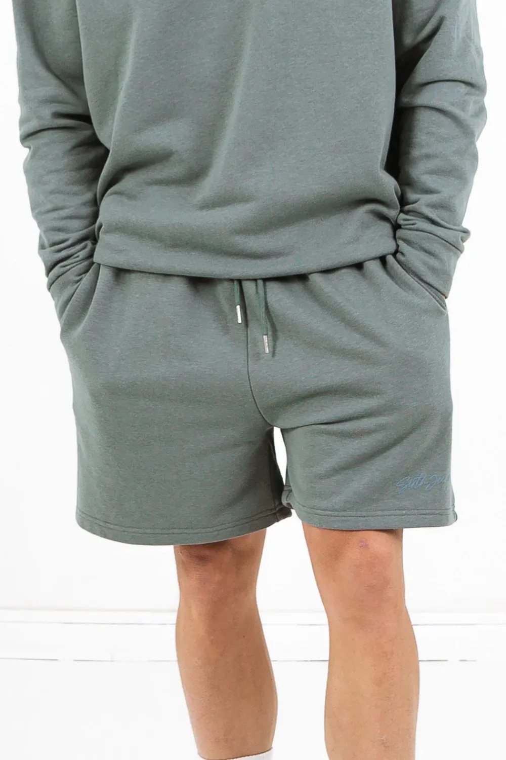 Homme Sixth June Shorts | Short Logo Signature Vert