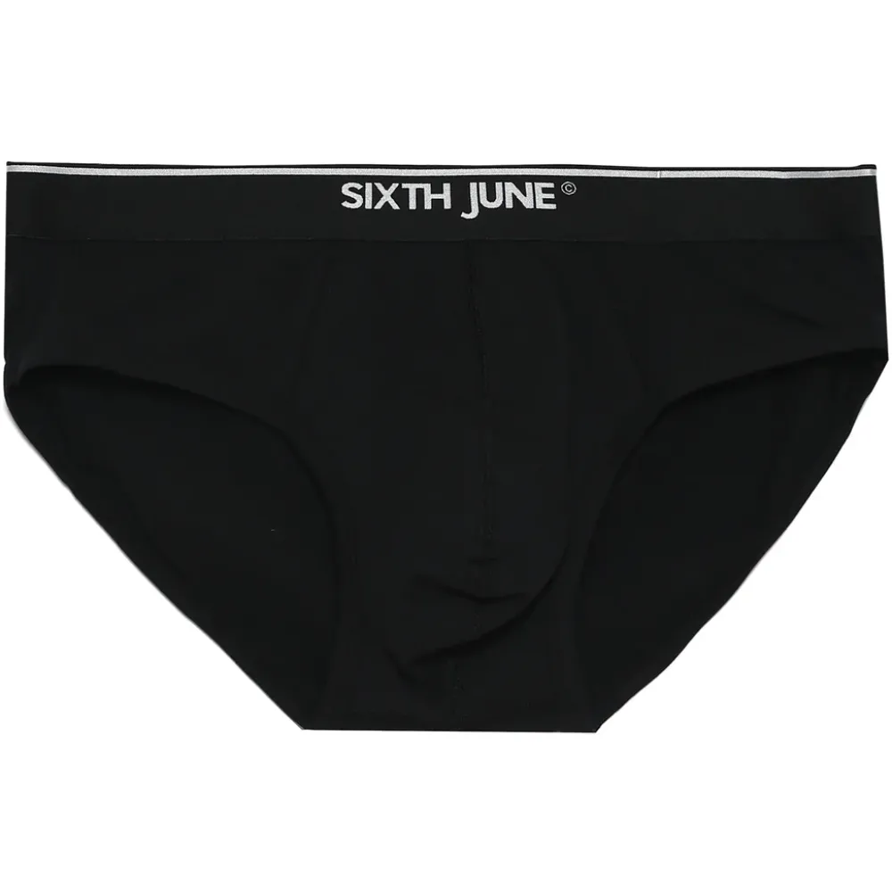 Homme Sixth June Sous Vêtements | Slip Uni Bande Noir