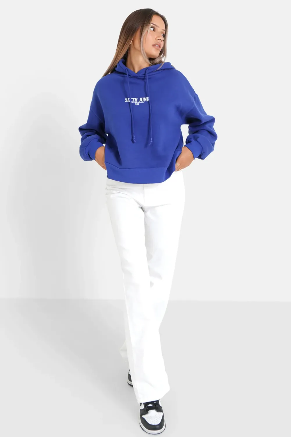 Femme Sixth June Sweats | Sweat Capuche Astrologie Chinese Bleu Fonce