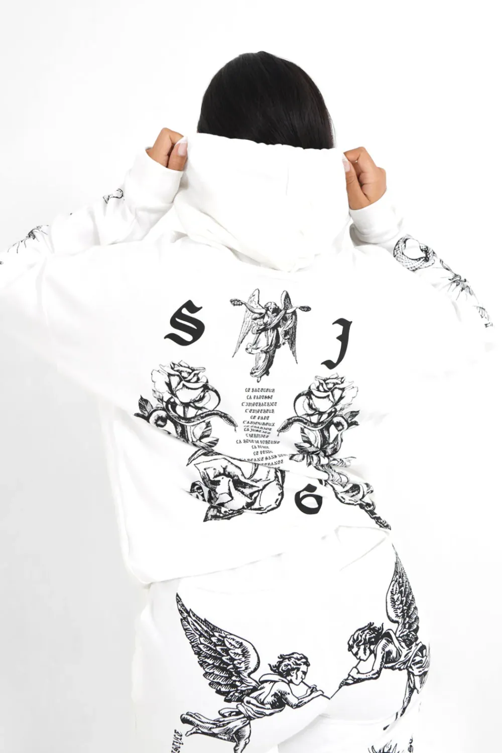 Femme Sixth June Sweats | Sweatshirt Imprime Tarot Blanc