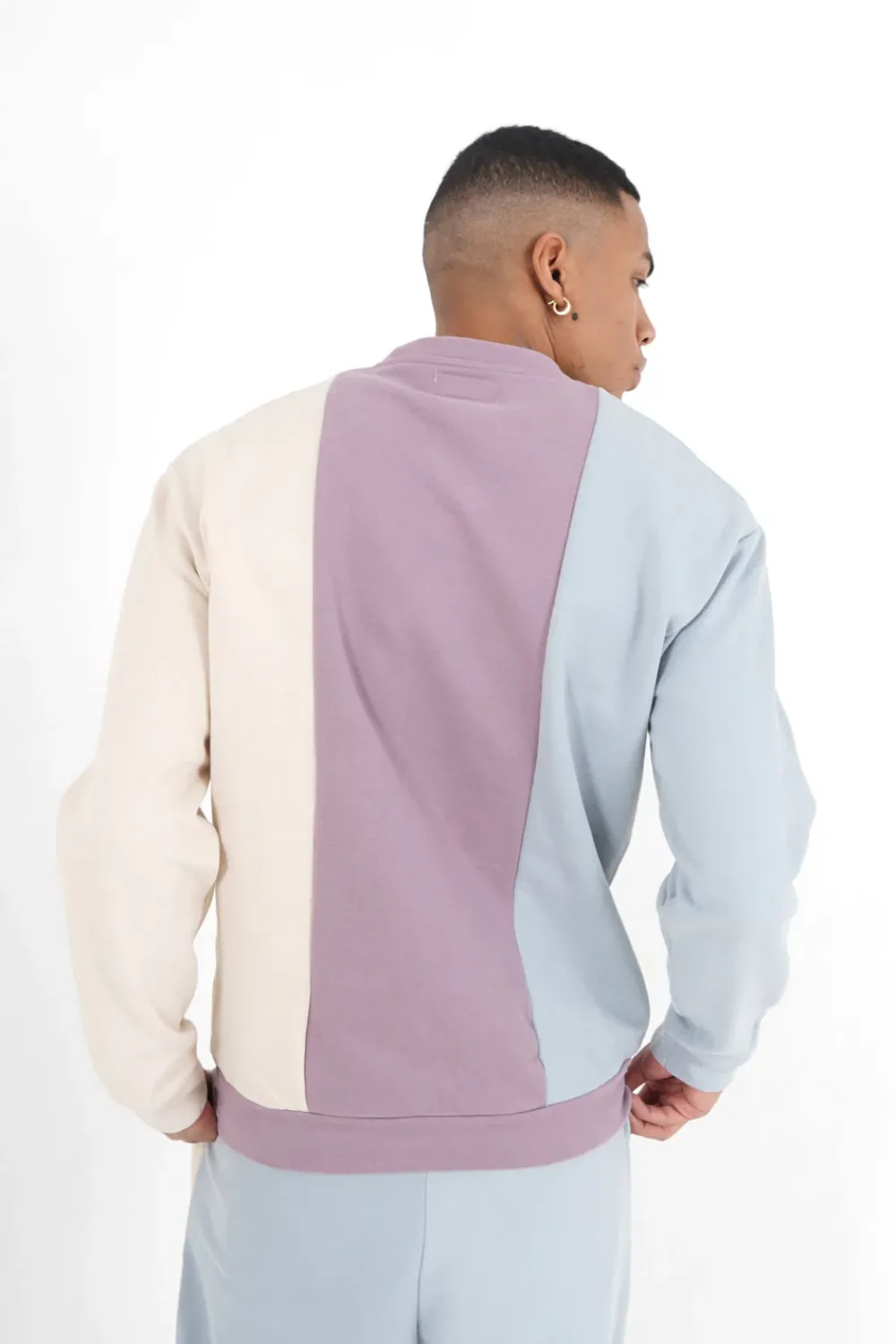 Homme Sixth June Sweats | Sweatshirt Tricolore Logo Multicolore