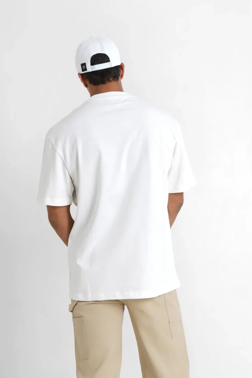 Homme Sixth June Hauts | T-Shirt Vintage Eagle Blanc Casse