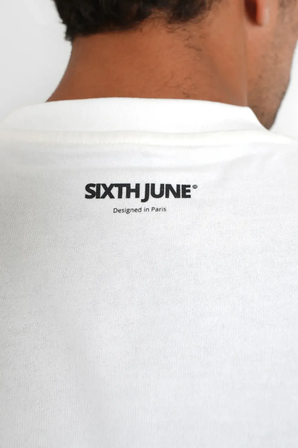 Homme Sixth June Hauts | T-Shirt Vintage Serpent Blanc Casse