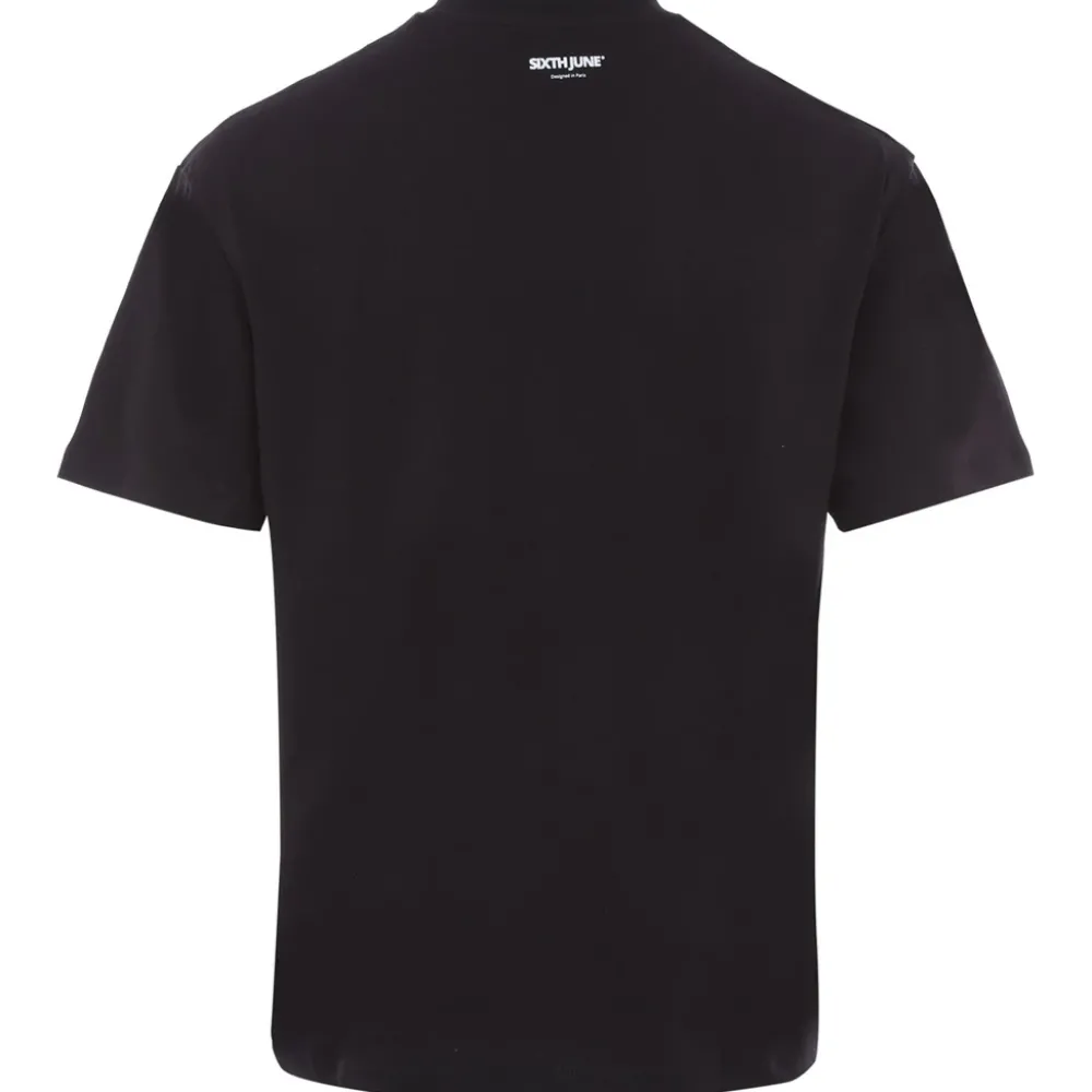 Homme Sixth June Hauts | T-Shirt Vintage Serpent Noir